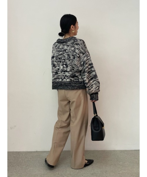 【セール】センタープレスルーズテーパードパンツ（その他パンツ）｜Mila Owen（ミラオーウェン）