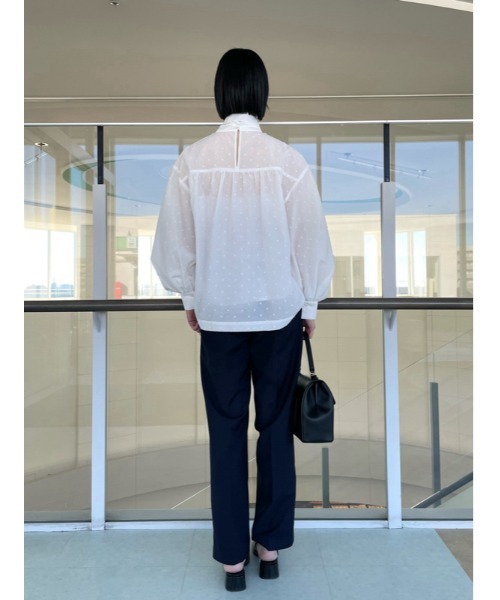 【セール】センタープレスルーズテーパードパンツ（その他パンツ）｜Mila Owen（ミラオーウェン）