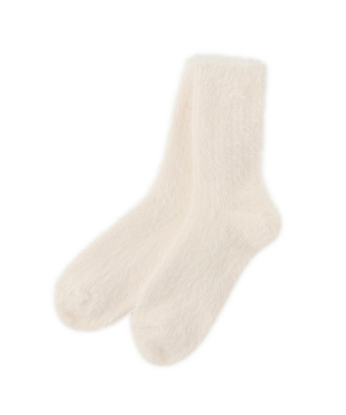 ROPE' PICNIC（ロペピクニック）の「シャギーソックス（ソックス/靴下・レディース・チャコールグレー/ピンク/キナリ・FREE）」の4枚目の写真