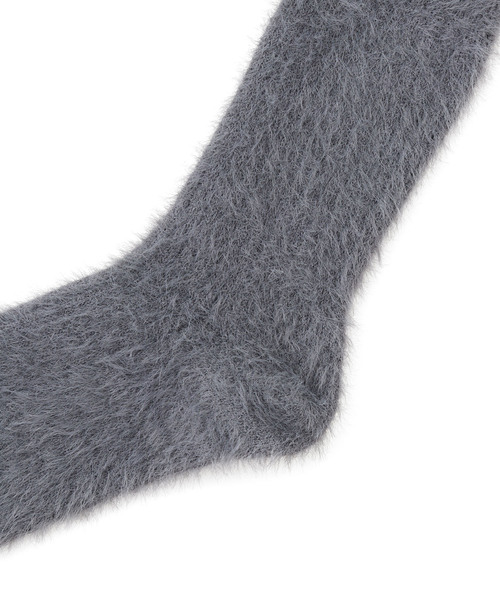 ROPE' PICNIC（ロペピクニック）の「シャギーソックス（ソックス/靴下・レディース・チャコールグレー/ピンク/キナリ・FREE）」の8枚目の写真