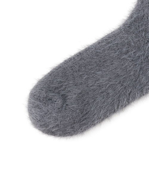 ROPE' PICNIC（ロペピクニック）の「シャギーソックス（ソックス/靴下・レディース・チャコールグレー/ピンク/キナリ・FREE）」の9枚目の写真