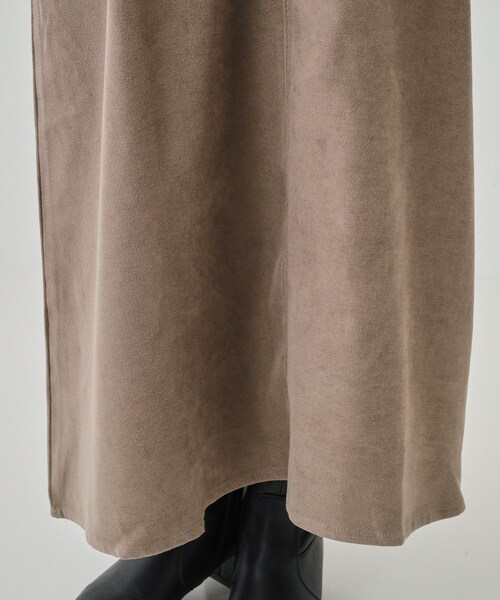 Cutie Blonde（キューティーブロンド）の「【体型カバー】Vネックジャンスカ（ワンピース・レディース・ブラック/ブラウン系その他・01/02/03/04）」の7枚目の写真