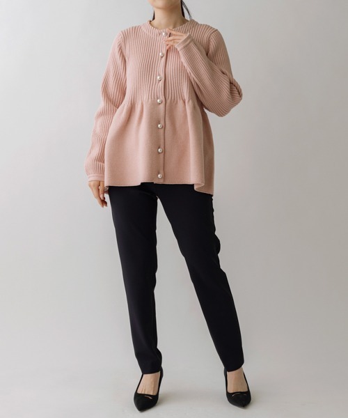 sonoペプラムニット 