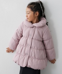 QUNTSTYLE(キュントスタイル)のあったか中わた♪リボンデザインコート(女の子)(ダウンジャケット/コート)