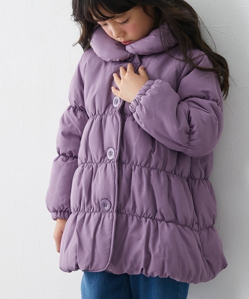 あったか中わた♪リボンデザインコート（ダウンジャケット/コート