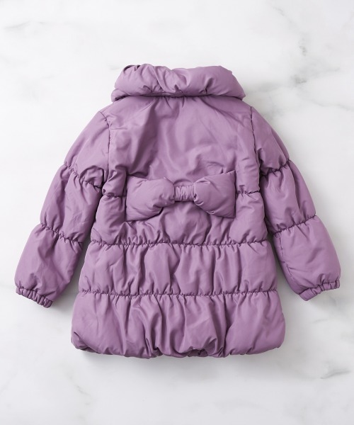 セール】あったか中わた♪リボンデザインコート（女の子