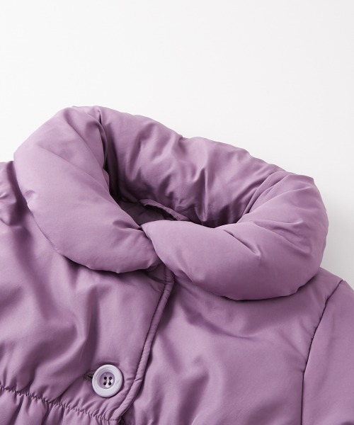 セール】あったか中わた♪リボンデザインコート（ダウンジャケット