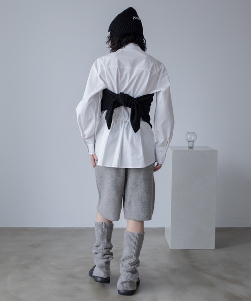 VACANCY(ヴァカンシー)の「フロントストラップミリタリーポケットシャツ(シャツ/ブラウス・レディース・ホワイト/ブラウン・FREE)」の21枚目の写真