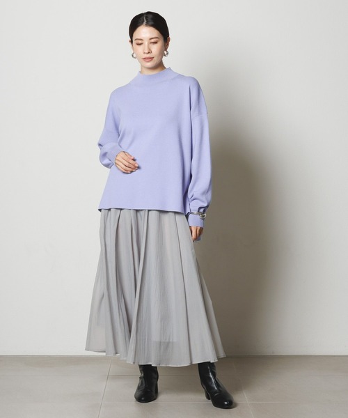 Elura(エルーラ)の「シアラクフレアスカート/149297(スカート・レディース・ライトグレー/ピンクベージュ/ブラック・FREE/FREE(S))」の14枚目の写真