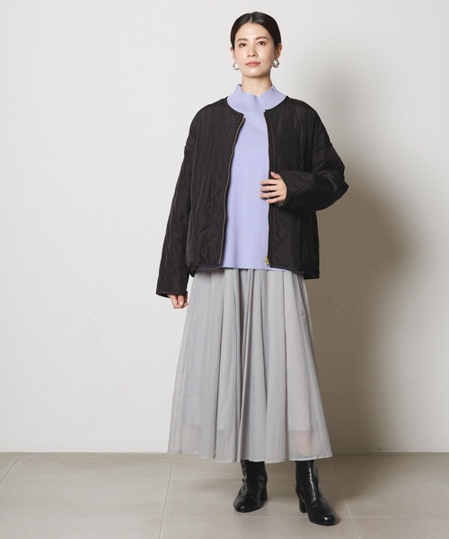 Elura(エルーラ)の「シアラクフレアスカート/149297(スカート・レディース・ライトグレー/ピンクベージュ/ブラック・FREE/FREE(S))」の16枚目の写真