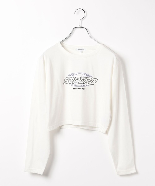 GLOBAL WORK(グローバルワーク)の「2SETボーダーニット*ロンT/AND YUA ANY/147026(ニット/セーター・キッズ・グリーン/グレー・160cm/150cm)」の12枚目の写真