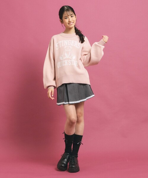 PINK-latte 秋冬　まとめ売り　計7点 推し活】7色展開！クリアポケット付きリュック[品番