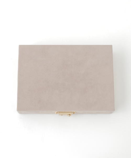 journal standard Furniture （ジャーナルスタンダードファニチャー）の「JSF JEWELRY BOX A5　ジュエリーボックス（収納グッズ・レディース・チャコールグレー・FREE）」の12枚目の写真