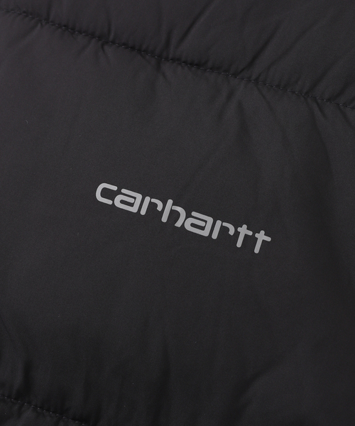 Carhartt WIP(カーハートダブリューアイピー)の「CARHARTT WIP スプリングフィールドベスト / Black(ダウンジャケット/コート・メンズ・ブラック・MEDIUM/LARGE)」の5枚目の写真
