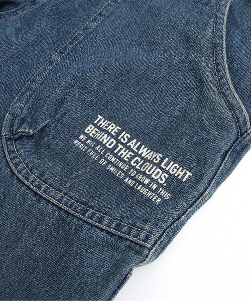 F.O.KIDS(エフオーキッズ)の「【ジュニア対応】オーバーオール(サロペット/オーバーオール・キッズ・ベージュ/インディゴブルー・80/90/100/110/120/130/140)」の13枚目の写真