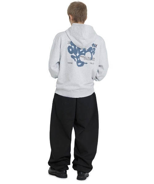 OY/オーワイ』 HEART GRAFFITI SPRAY HOODIE ZIP UP/ハート