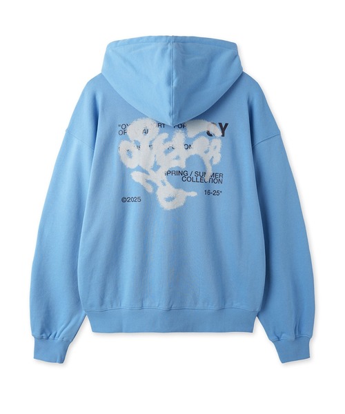 OY/オーワイ』 HEART GRAFFITI SPRAY HOODIE ZIP UP/ハート