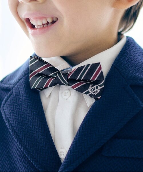 apres les cours(アプレレクール)の「フォーマル蝶ネクタイ(蝶ネクタイ・キッズ・ストライプ/ドット・FREE)」の2枚目の写真