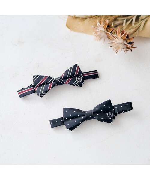 apres les cours(アプレレクール)の「フォーマル蝶ネクタイ(蝶ネクタイ・キッズ・ストライプ/ドット・FREE)」の8枚目の写真