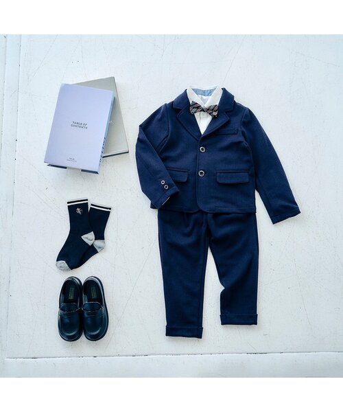 apres les cours(アプレレクール)の「フォーマル蝶ネクタイ(蝶ネクタイ・キッズ・ストライプ/ドット・FREE)」の9枚目の写真