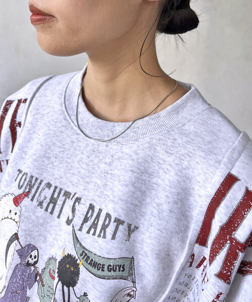 CPCM（シーピーシーエム）の「パレードリメイクプルオーバー（Tシャツ/カットソー・レディース・レッド/グレー系その他/チャコールグレー・FREE）」の21枚目の写真