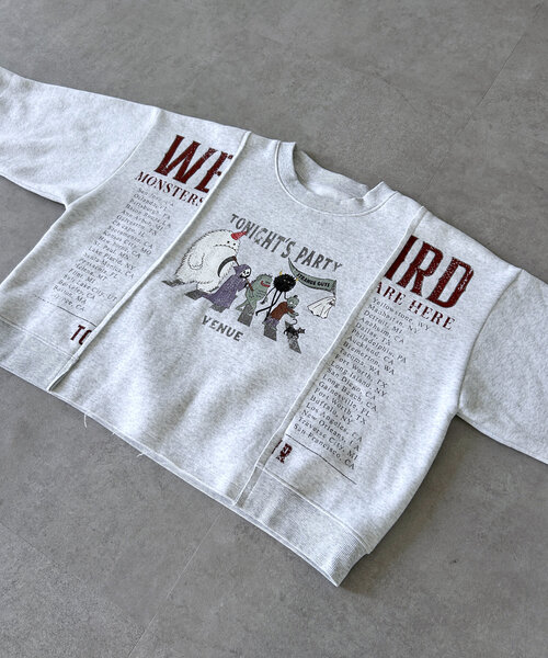 CPCM（シーピーシーエム）の「パレードリメイクプルオーバー（Tシャツ/カットソー・レディース・レッド/グレー系その他/チャコールグレー・FREE）」の16枚目の写真