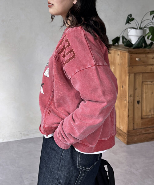 CPCM（シーピーシーエム）の「パレードリメイクプルオーバー（Tシャツ/カットソー・レディース・レッド/グレー系その他/チャコールグレー・FREE）」の14枚目の写真
