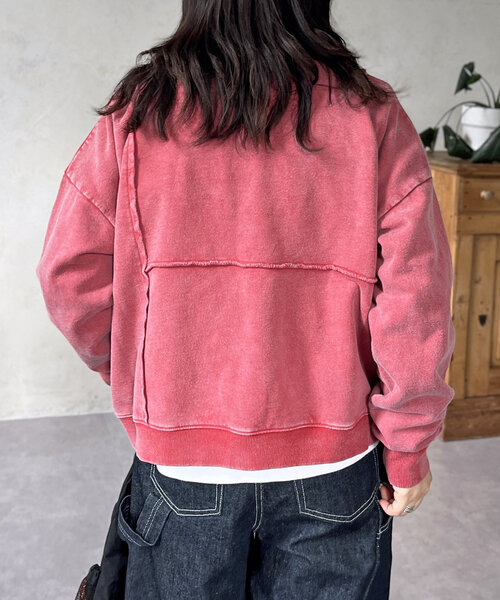 CPCM（シーピーシーエム）の「パレードリメイクプルオーバー（Tシャツ/カットソー・レディース・レッド/グレー系その他/チャコールグレー・FREE）」の13枚目の写真