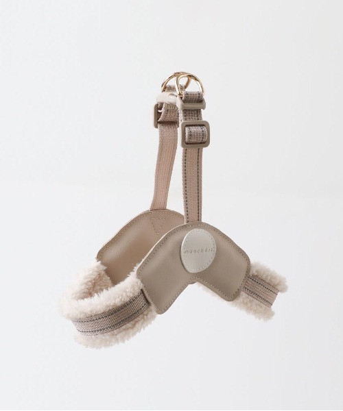 ボアコンビハーネス＋リードSET（リード/ハーネス/首輪）｜moncheri（モンシェリ） 6,603円