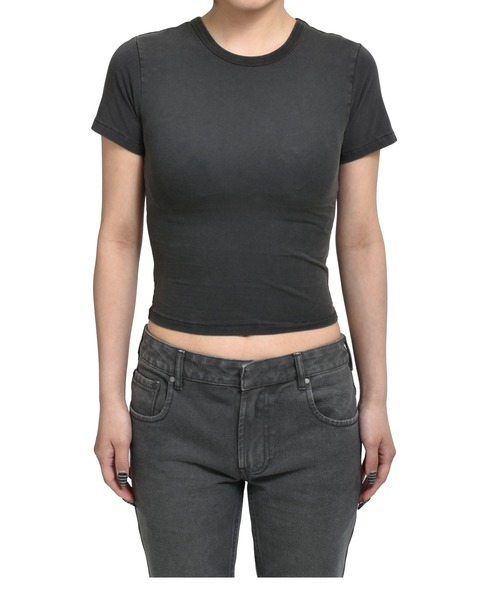 entire studios(エンタイアスタジオ)の「MICRO TEE(Tシャツ/カットソー・レディース・グレー系その他/ブラック系その他2/ホワイト系その他・S/XS/XXS)」の3枚目の写真