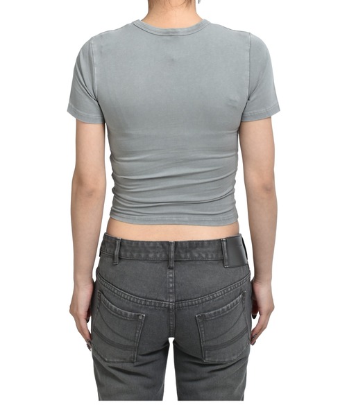 entire studios(エンタイアスタジオ)の「MICRO TEE(Tシャツ/カットソー・レディース・グレー系その他/ブラック系その他2/ホワイト系その他・S/XS/XXS)」の6枚目の写真