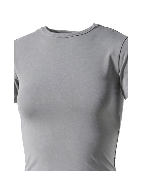 entire studios(エンタイアスタジオ)の「MICRO TEE(Tシャツ/カットソー・レディース・グレー系その他/ブラック系その他2/ホワイト系その他・S/XS/XXS)」の10枚目の写真