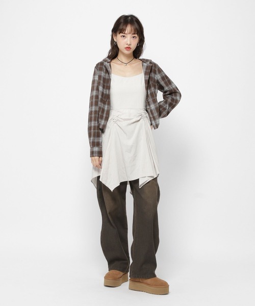 3.3 Field Trip (3.3フィールドトリップ)の「3.3 Field Trip/カーブデニムパンツ(デニムパンツ・レディース・ブラック/ブルー・LARGE/MEDIUM)」の18枚目の写真