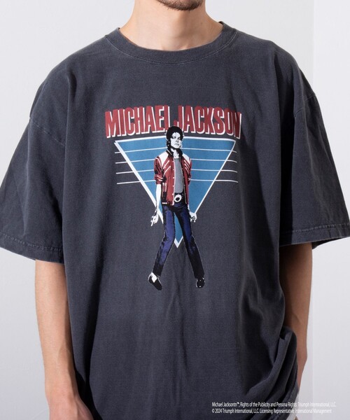 GOOD ROCK SPEED(グッドロックスピード)の「【GOOD ROCK SPEED】MICHAEL JACKSON TEE プリントTシャツ(Tシャツ/カットソー・メンズ・ブラック系その他/ブラック系その他2/ブラック系その他3/ブラック系その他4/ブラック系その他5・M/L)」の11枚目の写真