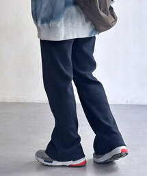 CPCM | 【マイナス3キロ見え！】ワッフルフレアパンツ(その他パンツ)