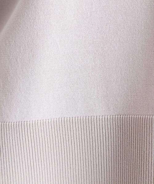 THE SHOP TK （ザ ショップ ティーケー ）の「【毛玉になりにくい】さらっとキレイVネックニット/洗濯機OK（ニット/セーター・レディース・アイボリー/サックスブルー/ブラック/ピンク系1/ライトグレー・12/13）」の7枚目の写真