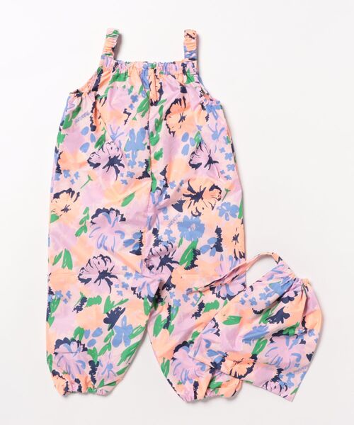 MR（まる）の「レトロ・アートフラワープレイウェア（レインコート/ポンチョ・キッズ・オレンジ/ピンク・F）」の16枚目の写真