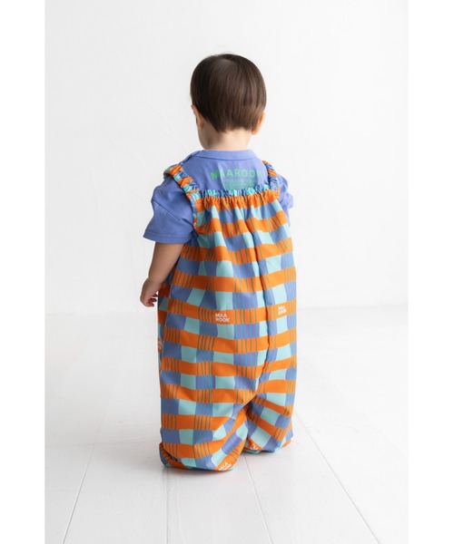 MR（まる）の「レトロ・アートフラワープレイウェア（レインコート/ポンチョ・キッズ・オレンジ/ピンク・F）」の5枚目の写真