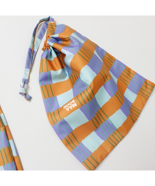 MR（まる）の「レトロ・アートフラワープレイウェア（レインコート/ポンチョ・キッズ・オレンジ/ピンク・F）」の11枚目の写真