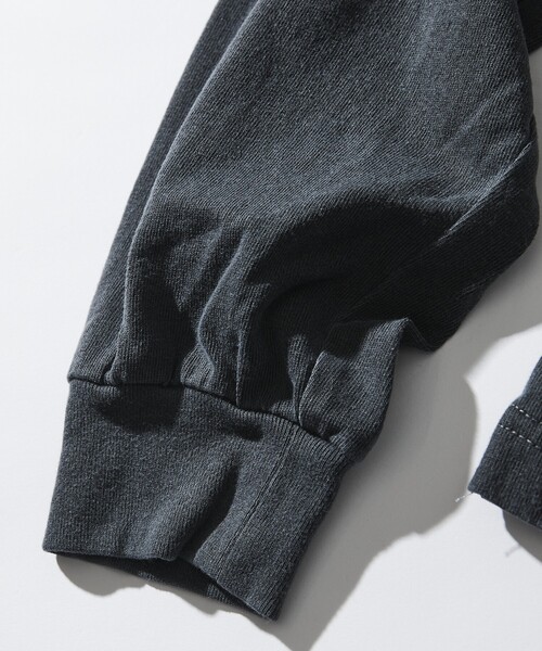 UMBRO（アンブロ）の「UMBRO/アンブロ 別注 Big Logo L/S Tee Pigment Dye/ビッグロゴ ロングスリーブTシャツ/ピグメントダイ（Tシャツ/カットソー・メンズ・オフホワイト/ブラック/イエロー・MEDIUM/LARGE/X-LARGE）」の6枚目の写真