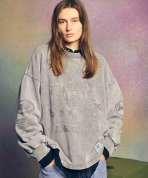 《UNISEX》【Hypnose Association for MAISON SPECIAL】Prime-Over Shoulder Stitch Crew Neck Long Sleeve T-Shirt/プライムオーバーショルダーステッチクルーネックロングスリーブTシャツ【MAISON SPECIAL/メゾンスペシャル】