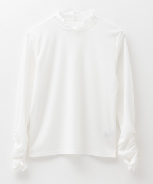 nAvy シアーリブハイネック（Tシャツ/カットソー）｜NAVY（ネイビー