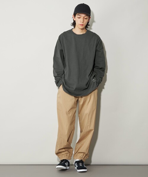 CITEN（シテン）の「＜CITEN＞プレーティングロンT（Tシャツ/カットソー・メンズ・ホワイト/ダークグレー/ネイビー・L/M/S）」の6枚目の写真