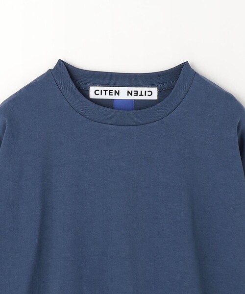 CITEN（シテン）の「＜CITEN＞プレーティングロンT（Tシャツ/カットソー・メンズ・ホワイト/ダークグレー/ネイビー・L/M/S）」の21枚目の写真