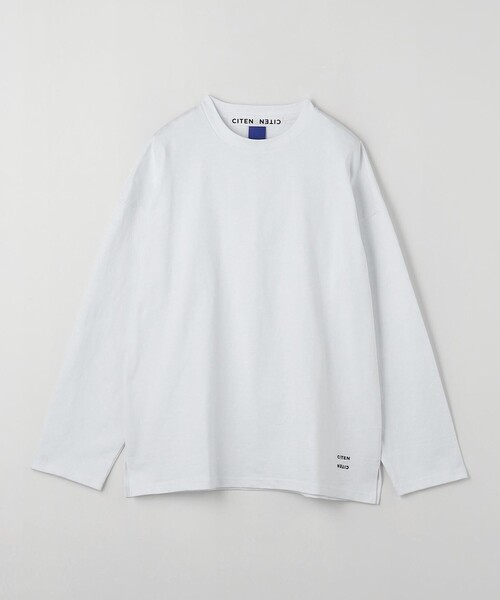 CITEN（シテン）の「＜CITEN＞プレーティングロンT（Tシャツ/カットソー・メンズ・ホワイト/ダークグレー/ネイビー・L/M/S）」の16枚目の写真