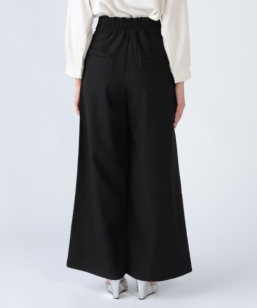 CECIL McBEE(セシルマクビー)の「ウエストベルトデザインワイドパンツ(その他パンツ・レディース・アイボリー/ブラック・MEDIUM)」の10枚目の写真