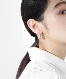 NANO universe | スクエアオーバルピアス(ピアス（両耳用）)