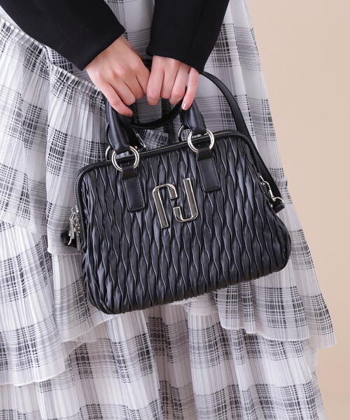 JILL by JILL STUART（ジルバイジルスチュアート）の「Mirror J メタルボストンバッグ（ボストンバッグ・レディース・ホワイト/ブラック/ピンク・FREE）」の22枚目の写真