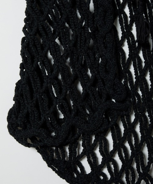 leinwande(ラインヴァンド)の「Mix Yarn Crochet Vest / ミックスヤーンクロシェベスト(ベスト・レディース・ホワイト/ブラック/イエロー・ONE SIZE)」の22枚目の写真
