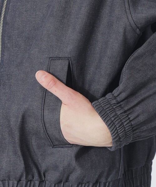 LOVELESS（ラブレス）の「リジットデニムブルゾン（ブルゾン・メンズ・ブラック/ネイビー・L/M）」の16枚目の写真